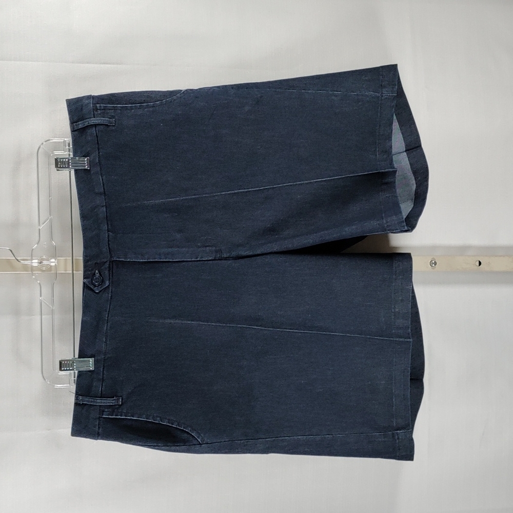 7100 Lee Riders stretch dark wash denim shorts 18